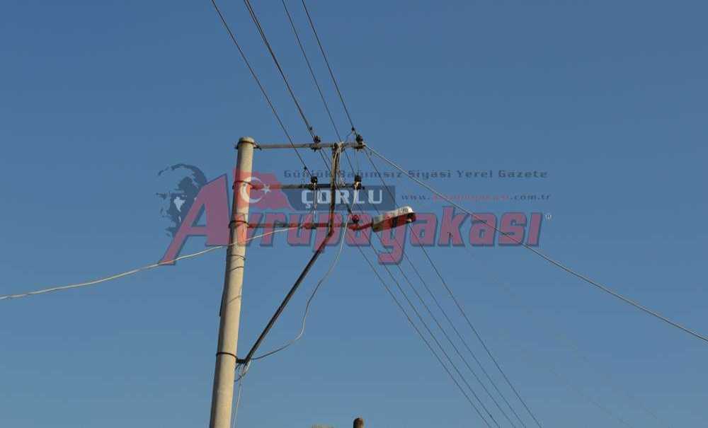 Şehir Eşkıyaları Elektrik Direklerini Hedef Tahtasına Çevirdi