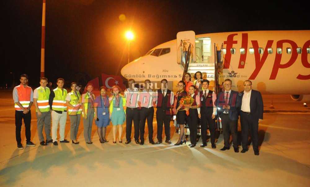 Çorlu Havalimanında Pegasus Heyecanı