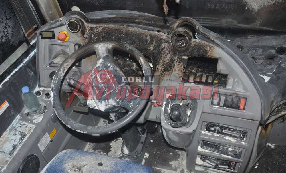 Fabrika Servisinde Korkutan Yangın