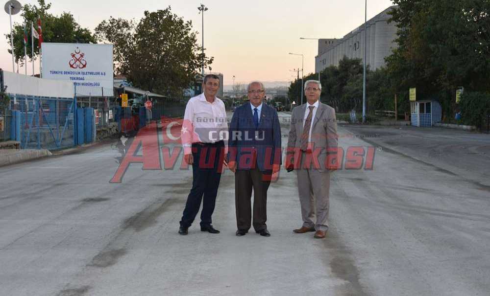 Başkan Albayrak, Yol Çalışmasını İnceledi