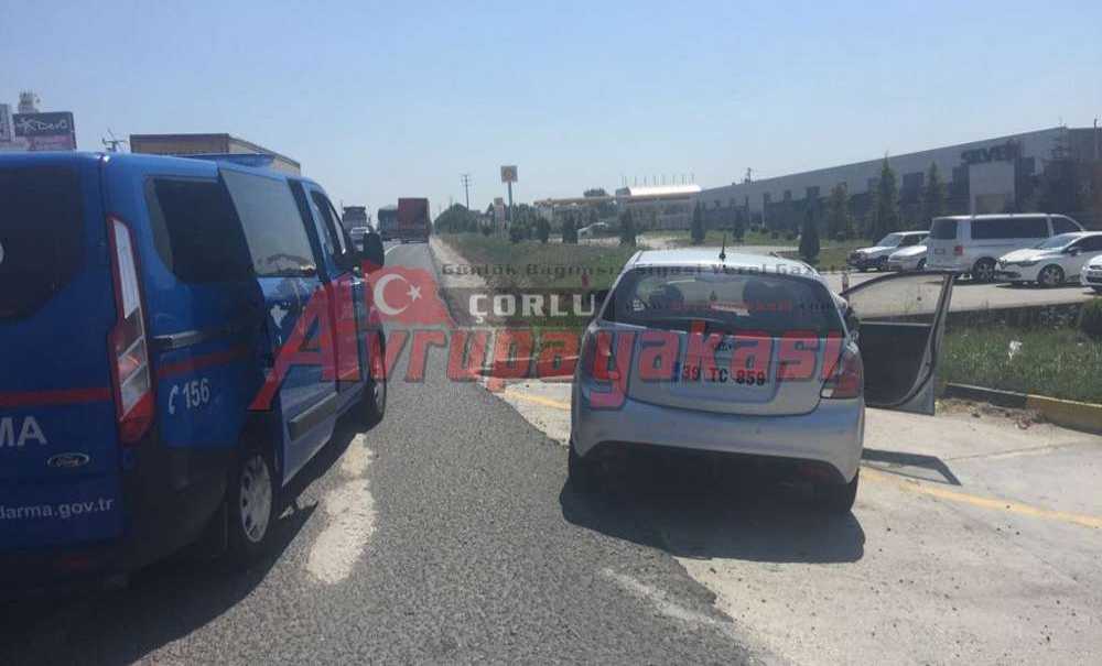 Oto Faresi Ergene Jandarma'dan Kaçamadı