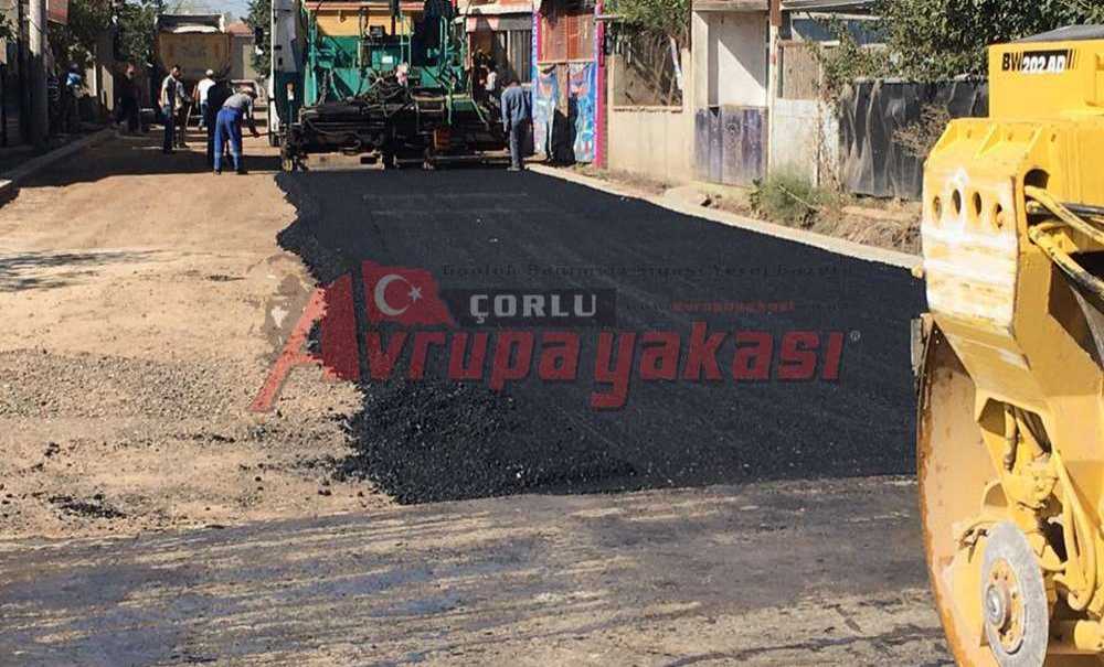 Ergene'de Üstyapı Çalışmaları Tüm Hızıyla Devam Ediyor