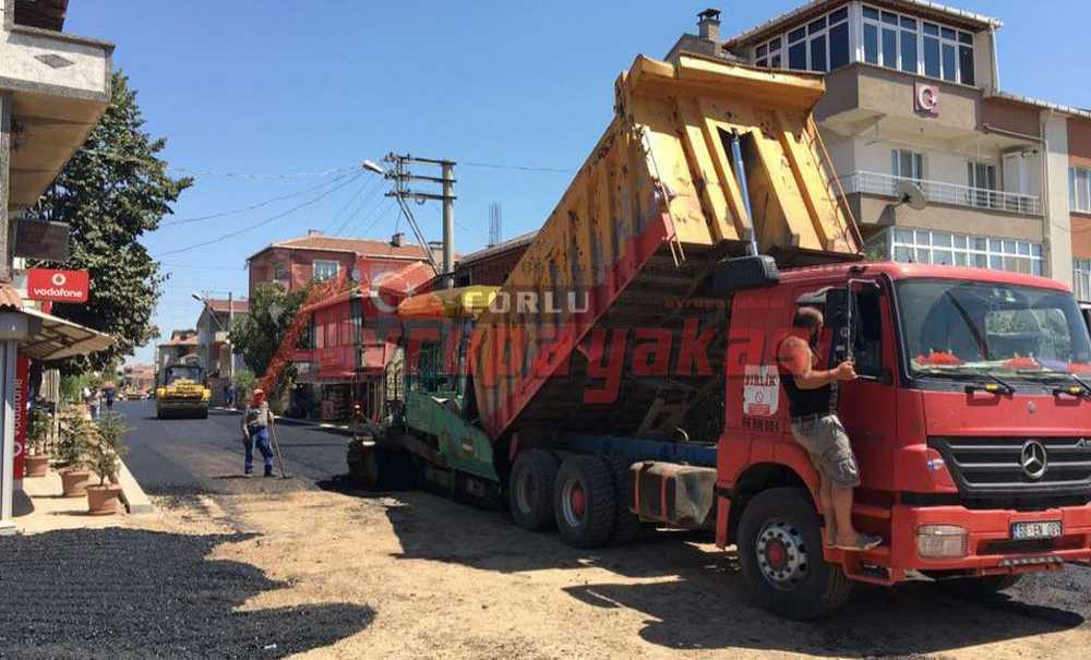 Ergene'de Üstyapı Çalışmaları Tüm Hızıyla Devam Ediyor