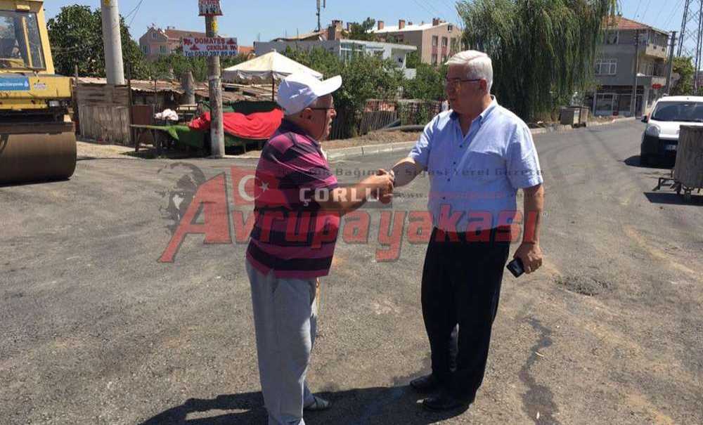 Ergene'de Üstyapı Çalışmaları Tüm Hızıyla Devam Ediyor