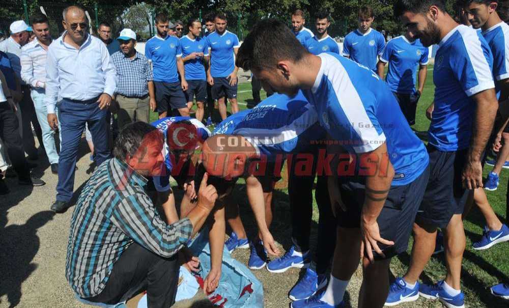 Ergene Velimeşespor Sezonu Kurban Keserek Açtı