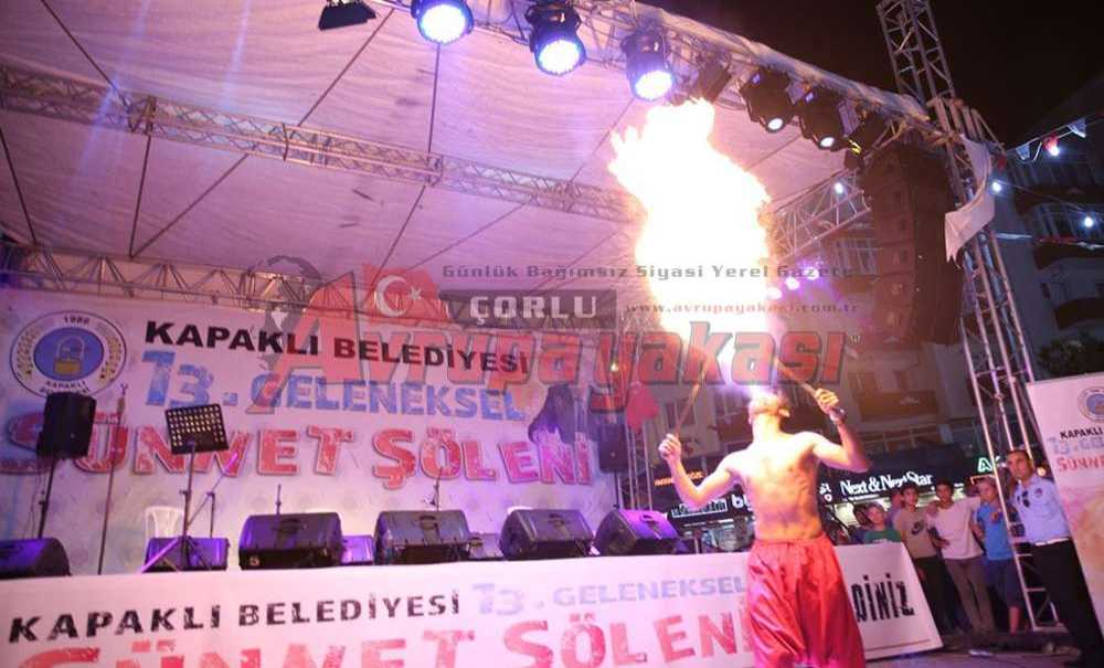 Kapaklı'da Muhteşem Sünnet Şöleni