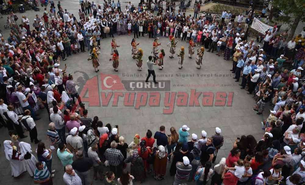 Çorlu 8. Uluslararası Kültür Ve Sanat Festivali Başladı
