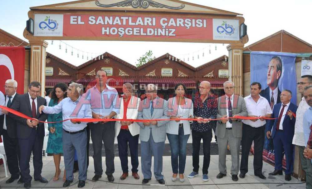 Çorlu 8. Uluslararası Kültür Ve Sanat Festivali Başladı