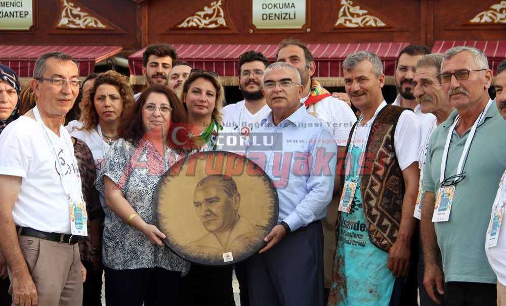 Çorlu 8. Uluslararası Kültür Ve Sanat Festivali Başladı