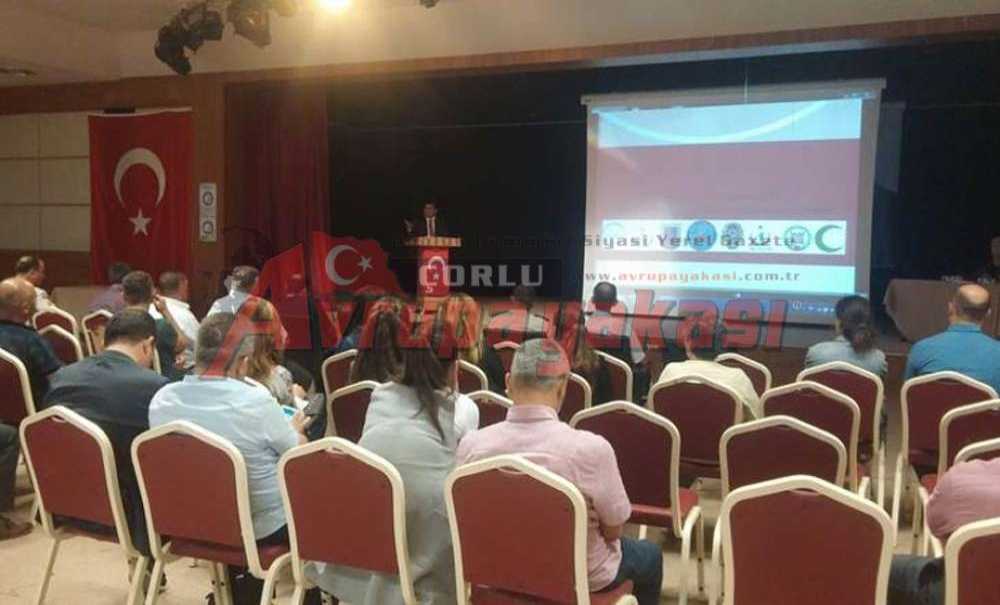 Ergene`de Bağımlılıkla Mücadele Toplantısı Düzenlendi