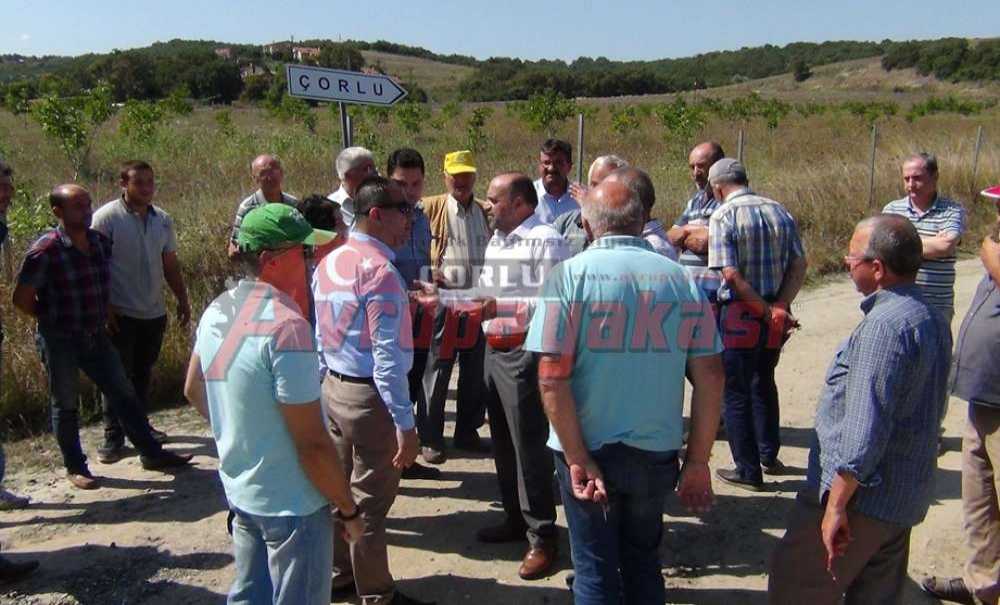 Önerler Ve Seymen'den Mahallelerinde Kum Ocağı Tepkisi