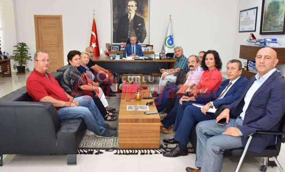 Başkan Albayrak Stk Temsilcilerini Ağırladı