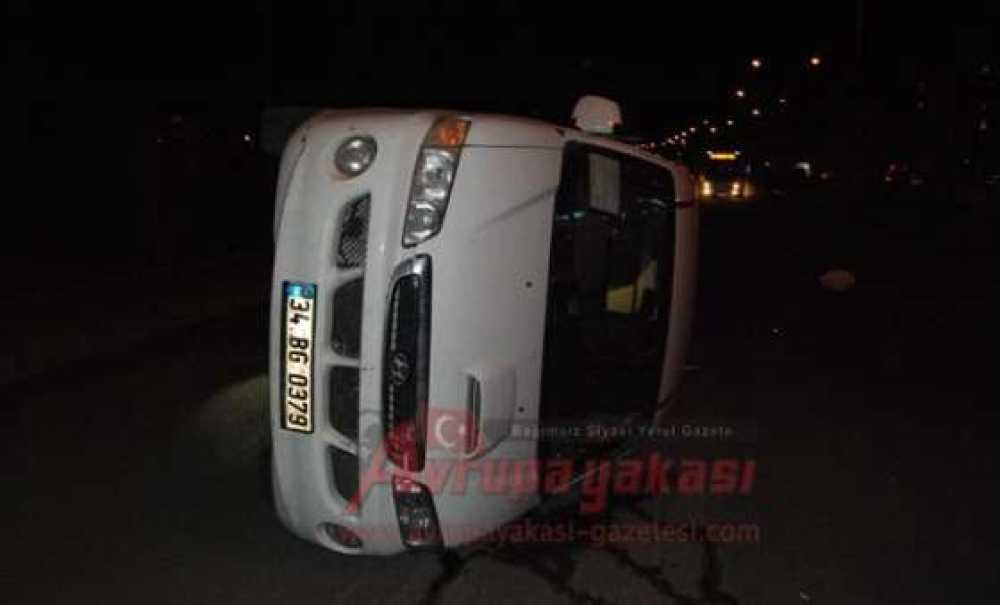 Çorlu`da Kaza 1 Yaralı