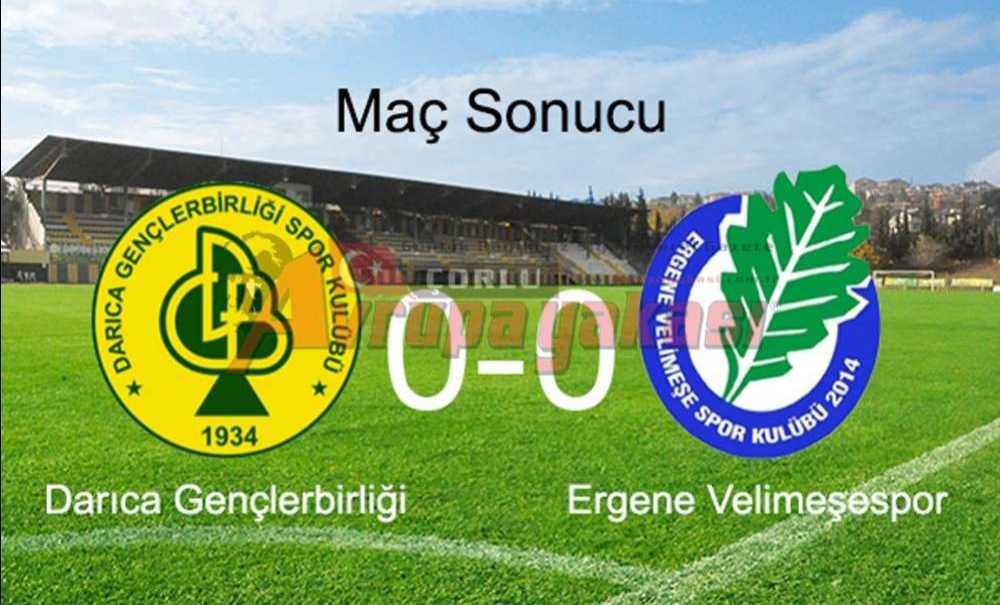 Ergene Velimeşespor Puanla Başladı