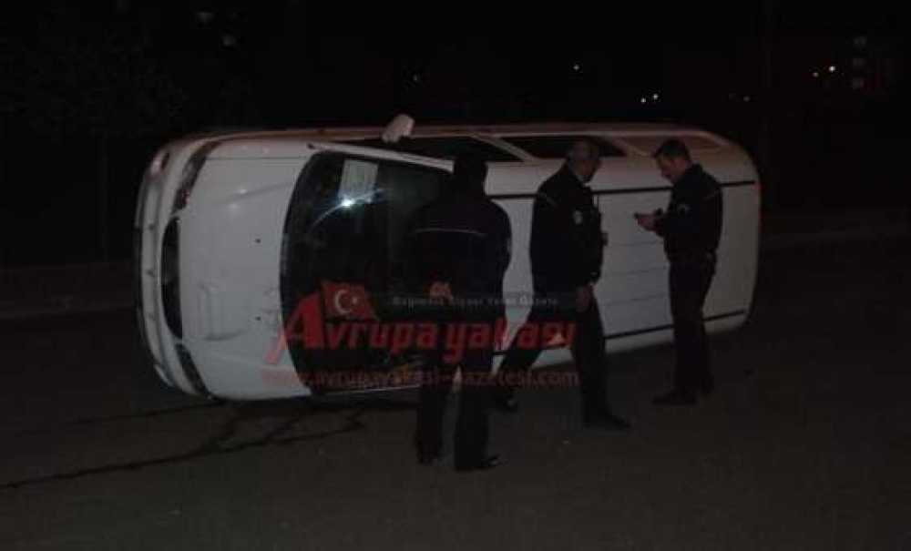 Çorlu`da Kaza 1 Yaralı