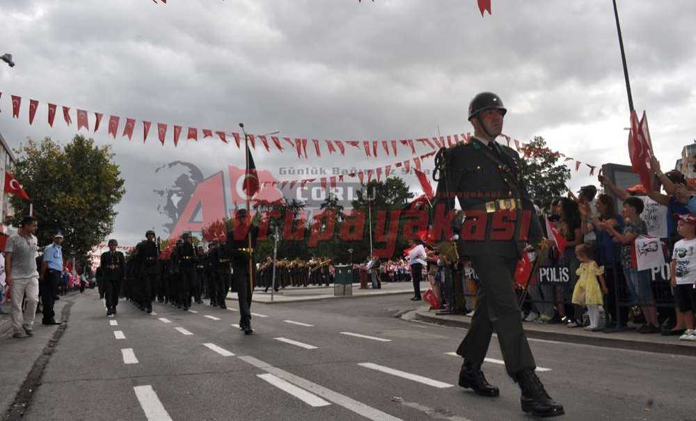 Zafer Bayramı Çorlu'da Coşkuyla Kutlandı