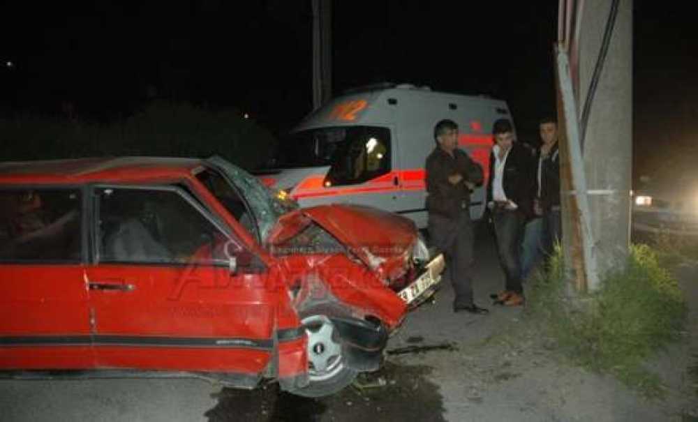 Çorlu`da 2 Kaza 4 Yaralı