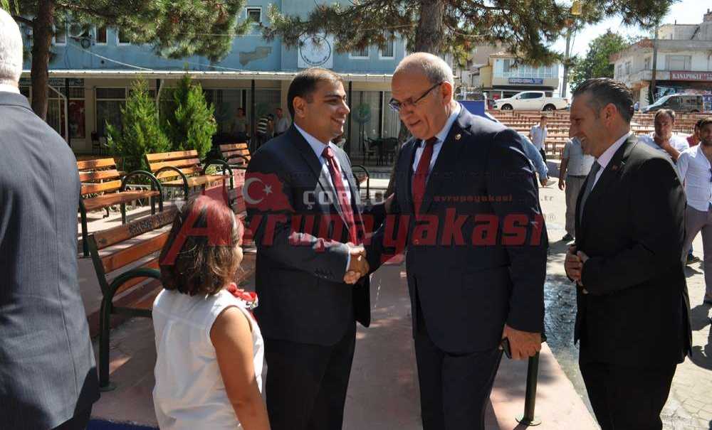 Ergene'de Bayramlaşma Töreni Gerçekleştirildi