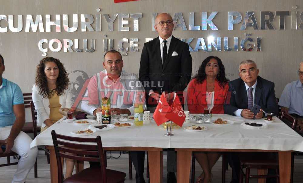 Chp Çorlu Örgütü Bayramlaştı