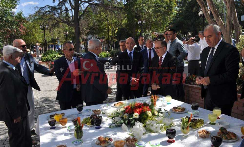 Çorlu Protokolü Bayramlaştı