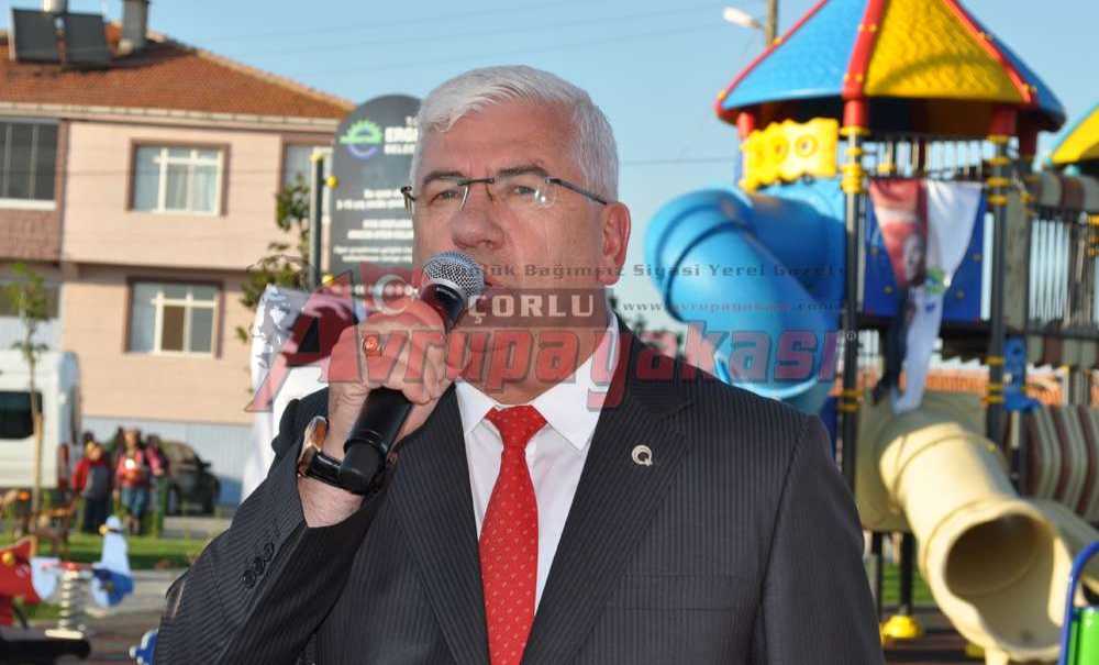 Ergene'de Görkemli Park Açılışı