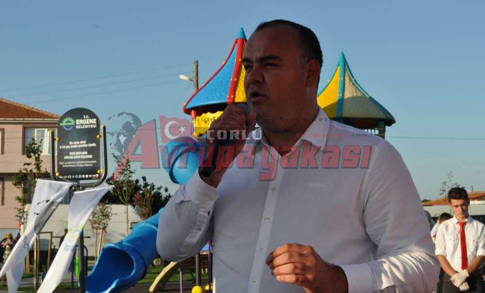 Ergene'de Görkemli Park Açılışı