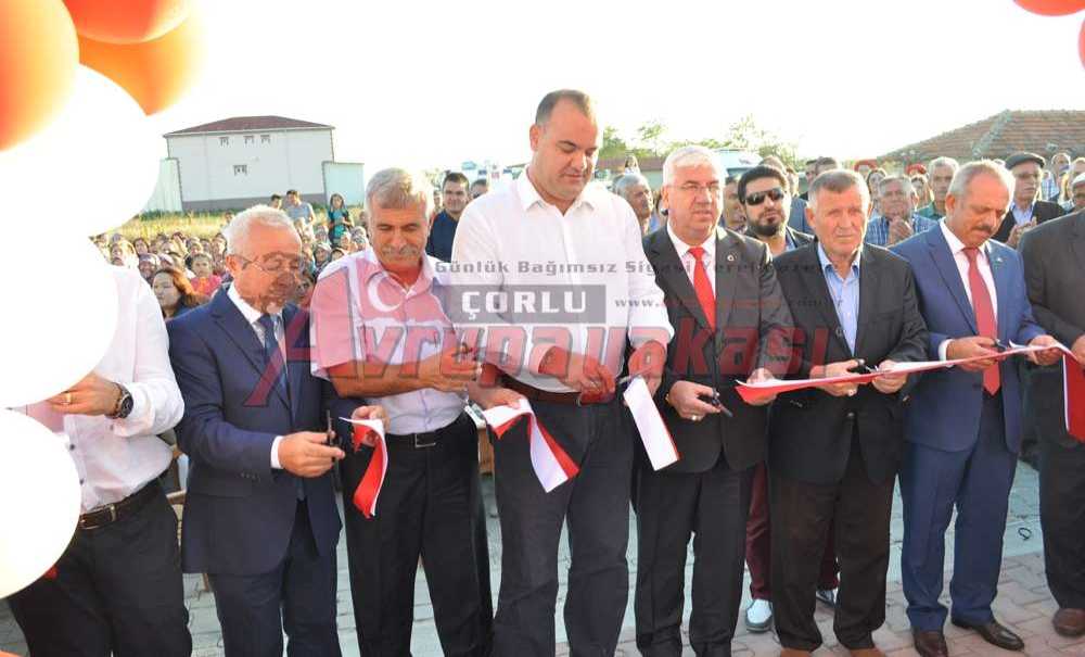 Ergene'de Görkemli Park Açılışı