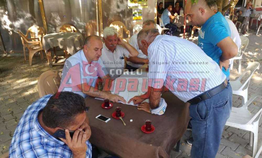 Teski Hayrabolu'da Altyapı Sorunlarını Çözüyor