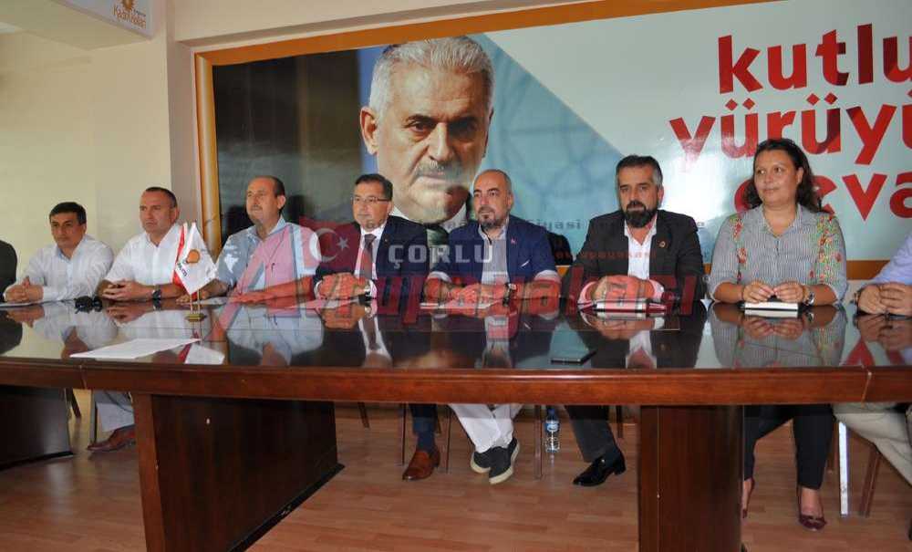 Ak Parti Ergene`den Başkan Yüksel`e Tepki