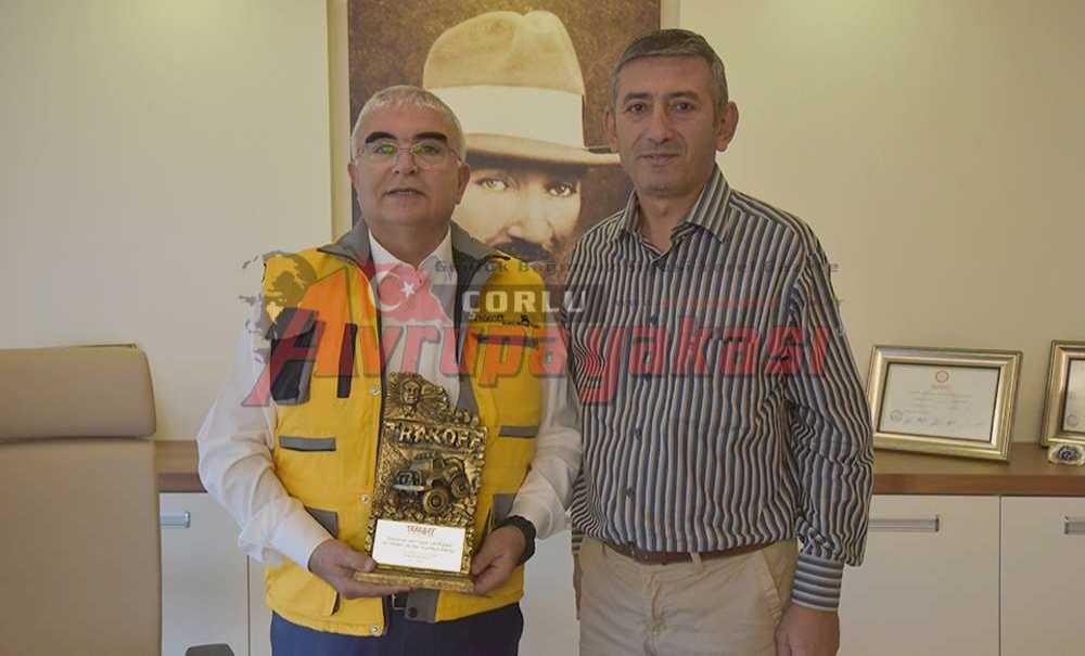 Çorlu Belediyesi'ne Teşekkür Ziyareti