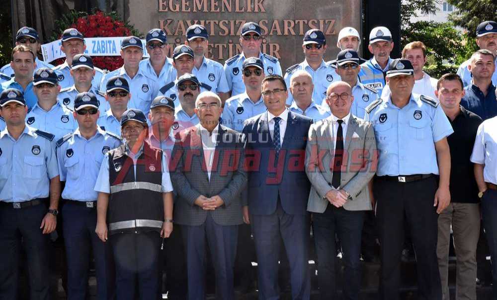 Çorlu'da Zabıta Teşkilatının 191. Yılı Kutlandı