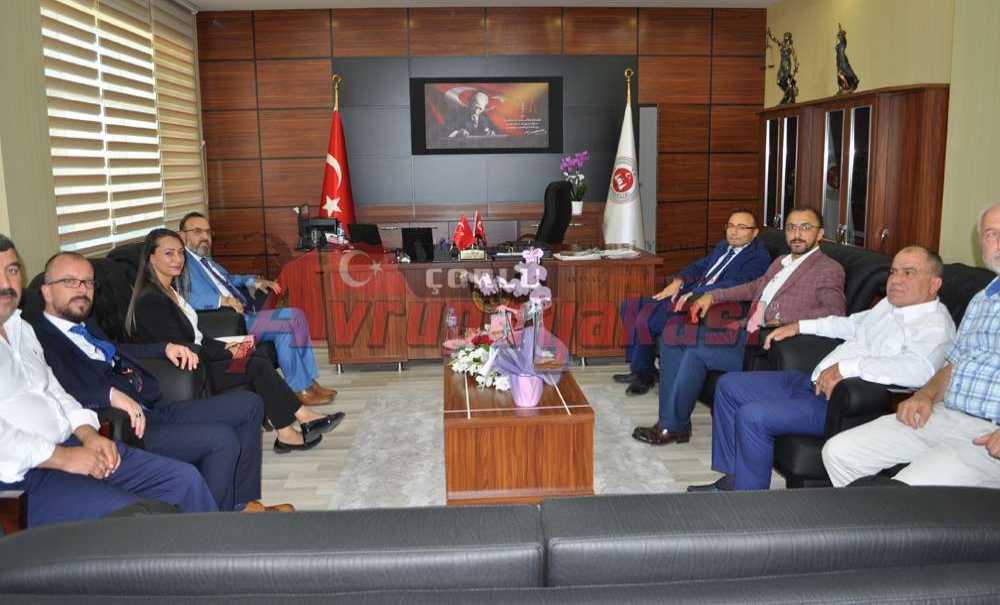 Mustafa Yel Kamu Kurumlarını Ziyaret Etti