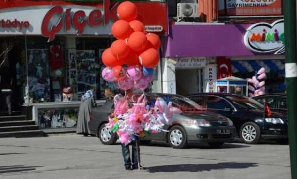 Baloncular 23 Nisan Bayramını Bekledi