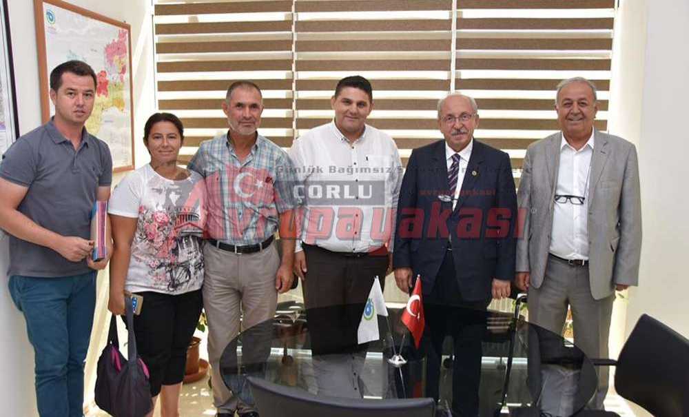 Büyükşehir Ile Çorlu Ziraat Odası Arasında İşbirliği