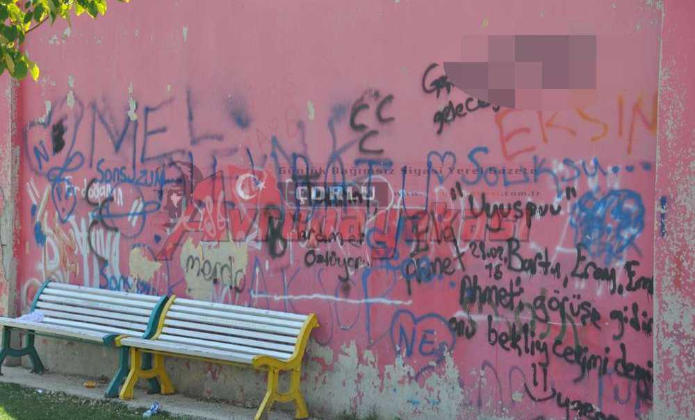 Parklara Zarar Verenler Tepki Çekiyor