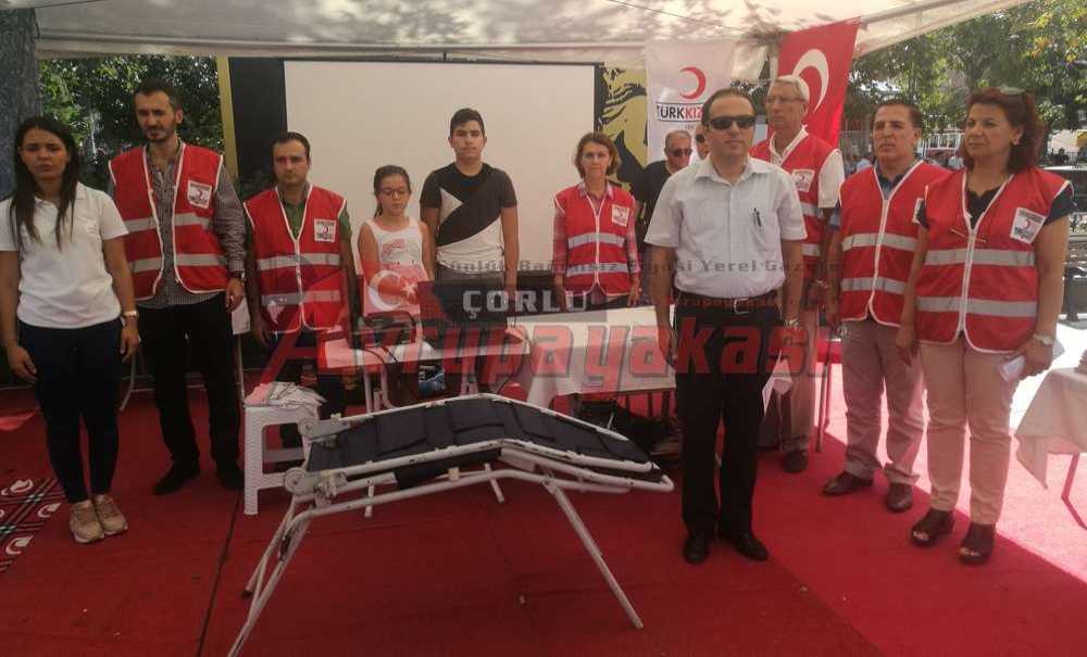 Çorlu Kızılay`ından İlk Yardım Farkındalık Çalışması