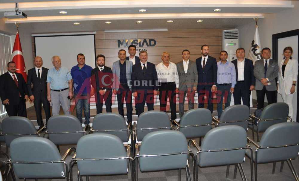 Müsiad Tekirdağ Yeni Yönetimi Basınla Buluştu