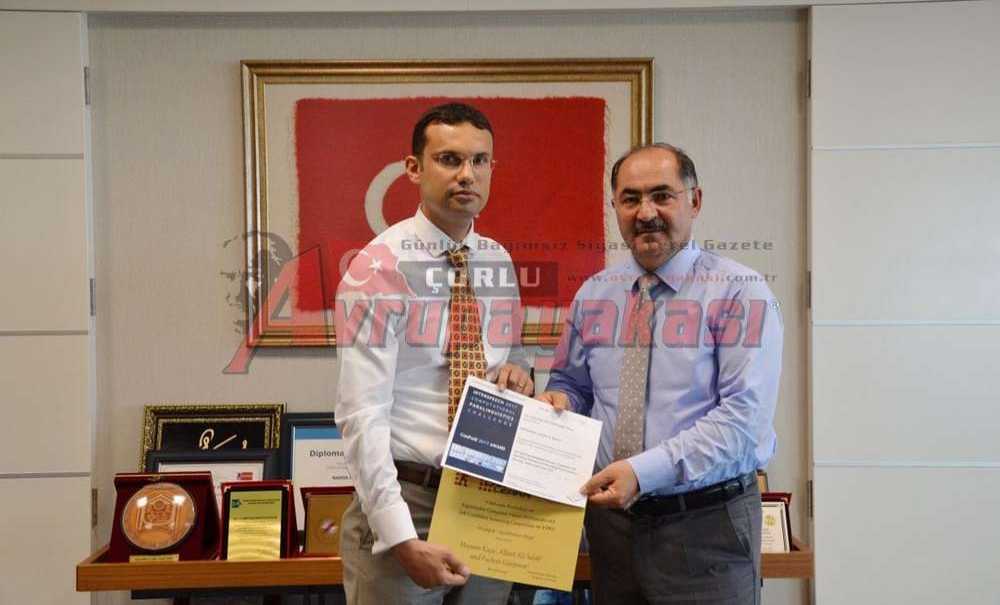 Çorlu Mühendislik Fakültesi'ne 3 Ödül Birden