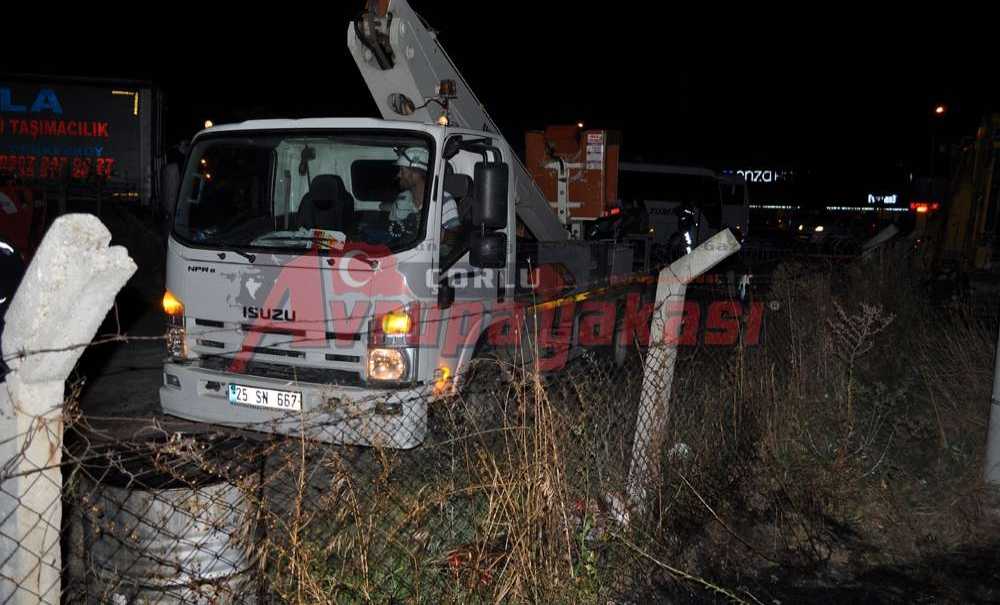 Çorlu'da Yangın Korkuttu