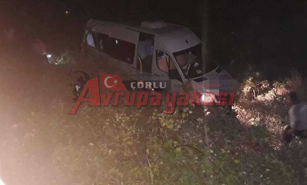 Tekirdağ'da Kaza: 20 Yaralı