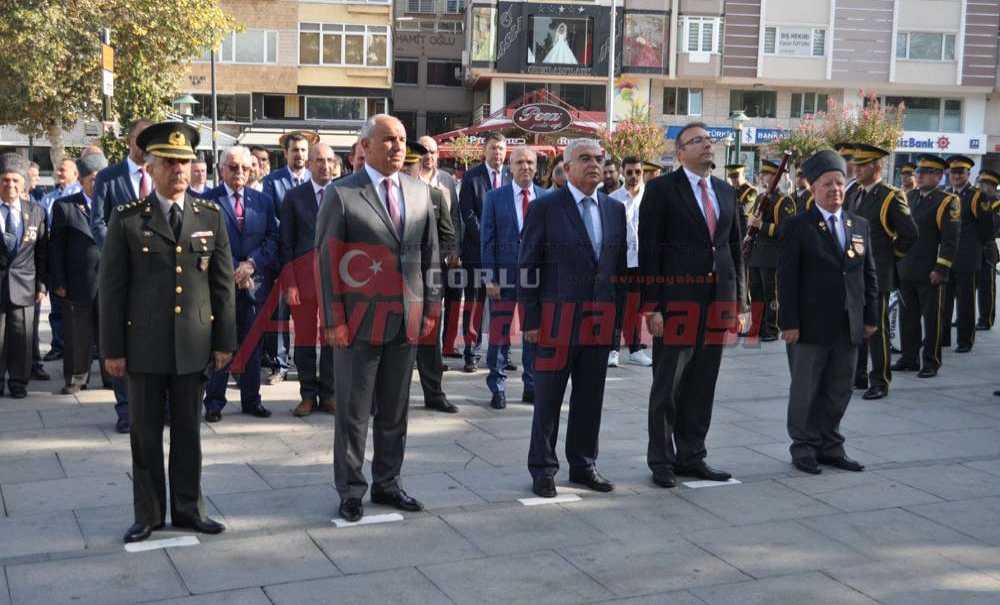 Çorlu`da Gaziler Günü Kutlandı