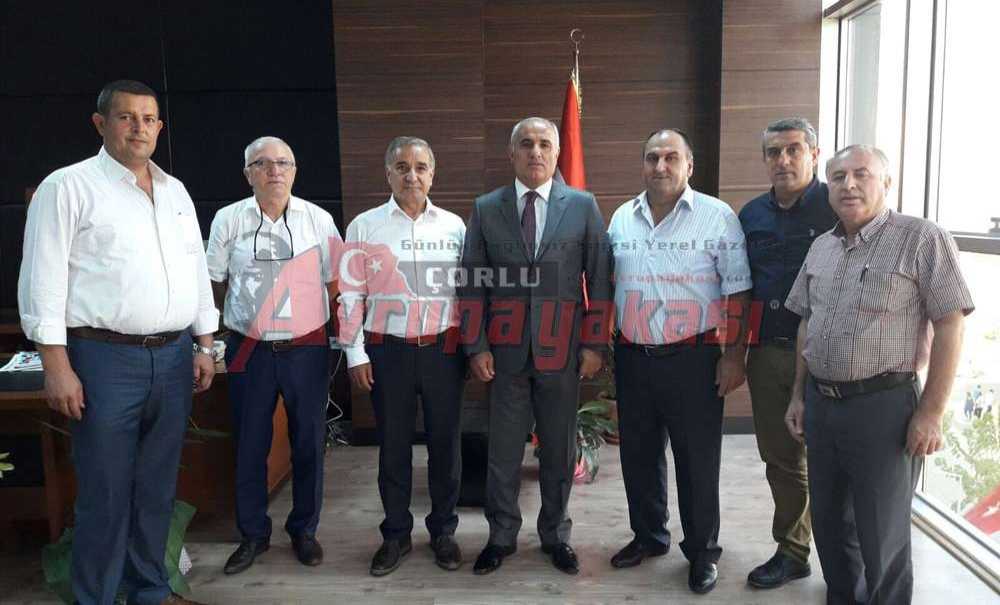 Yeni Sanayi Sitesi Kooperatifinden Kaymakam Kılıç`a Ziyaret