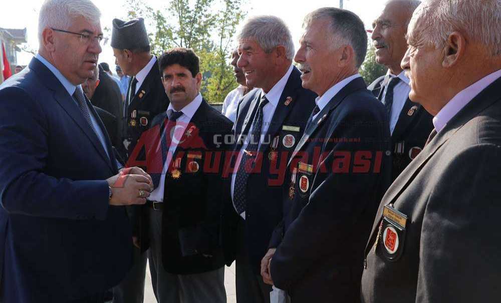 Ergene'de 19 Eylül Gaziler Günü Törenle Kutlandı