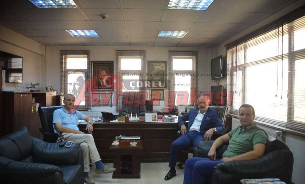 Çorlu Tso Başkan Adayı Gönül`den Gazetemize Ziyaret