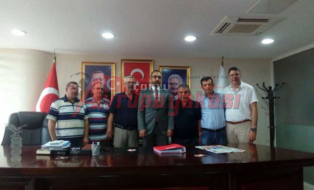 Ak Parti İlçe Başkanı Atalay`a Tebrik Ziyaretleri