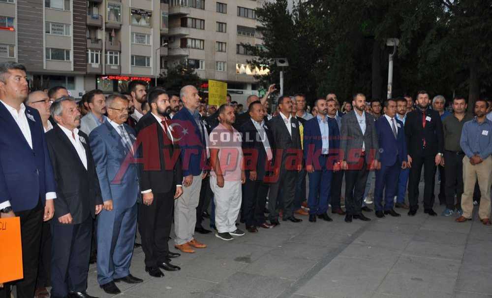 Çorlu`da “Uyuşturucuya Hayır” Yürüyüşü Düzenlendi