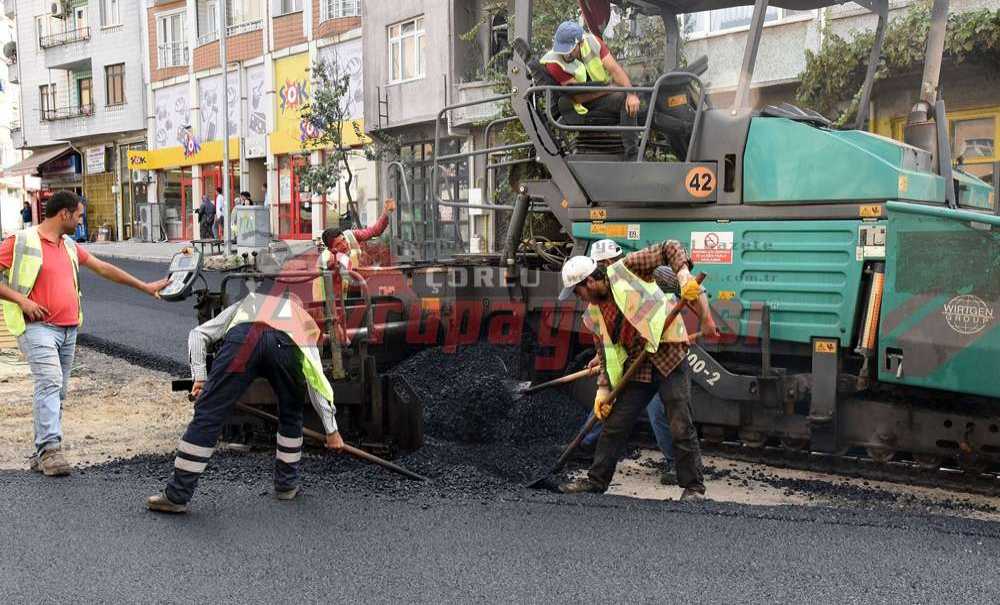 Kumyol Caddesi İlk Etabı Tamamlandı