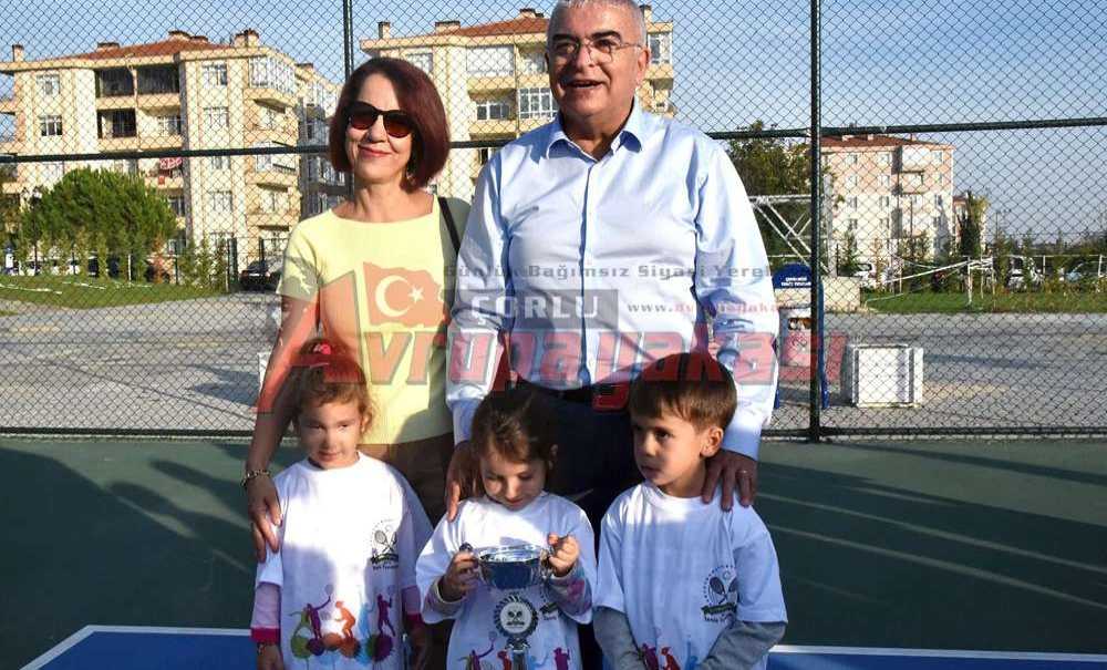 Başkan Baysan Çorlu Yıldızlar Tenis Turnuvası'na Katıldı