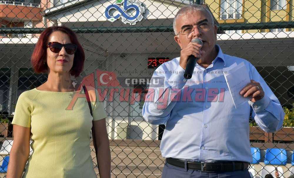 Başkan Baysan Çorlu Yıldızlar Tenis Turnuvası'na Katıldı