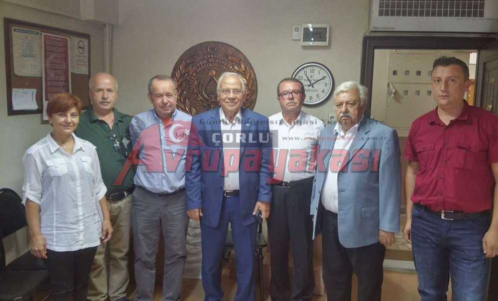 Genel Başkan Saraçoğlu`ndan Çorlu Madeni Eşya Odasına Ziyaret